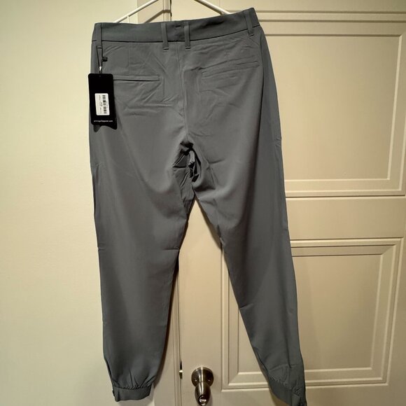 Primo Golf Apparel Primo Jogger Pants Light Gray | Size 34 Regular NWT $89 - Picture 2 of 3